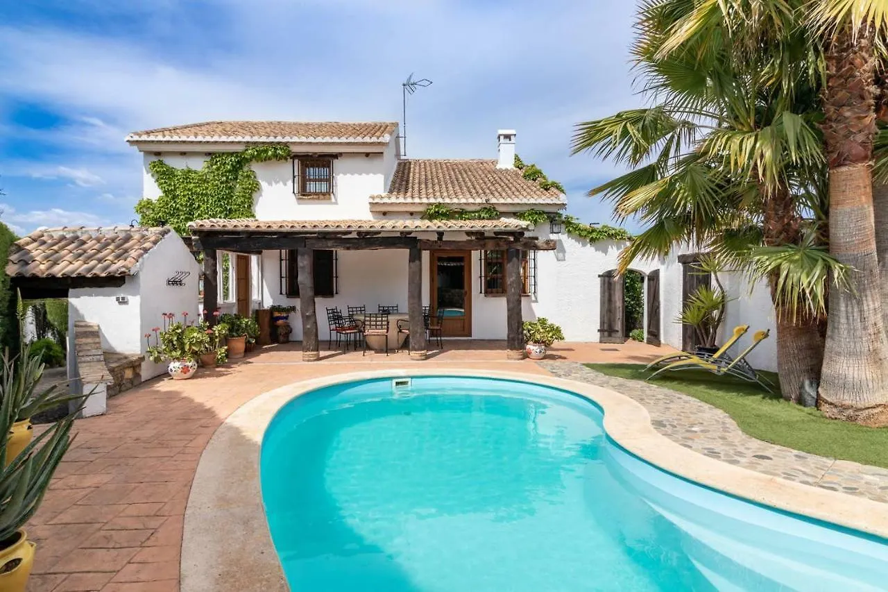 Encantadora Casa Con Piscina Privada Y Chimenea Padul 0*,